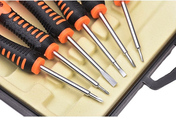 Bộ tuốc nơ vít sửa chữa điện tử 6 cây Asaki AK 9074 1