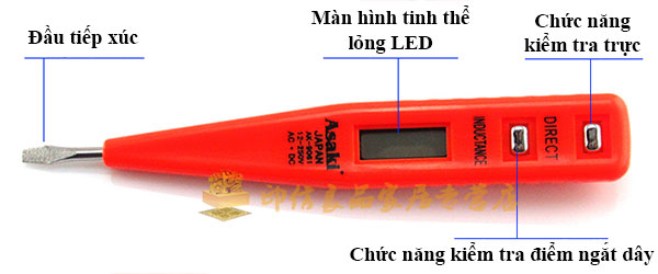 Bút thử hiển thị số ASAKI AK 9061 1