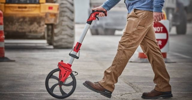 Cách sử dụng thước lăn đo đường