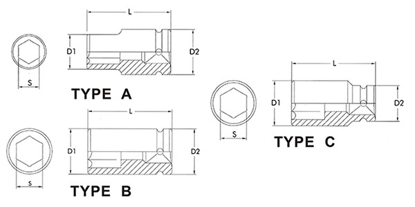 Đầu tuýp lục giác chịu lực 1 inch Licota A80
