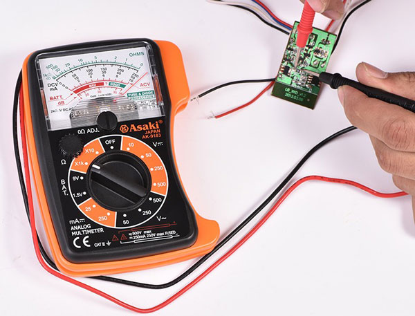 Đồng hồ đo điện vạn năng Analog ASAKI AK 9183 3