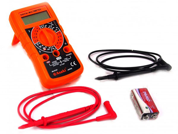 Đồng hồ đo điện vạn năng kỹ thuật số Asaki AK 9181 2