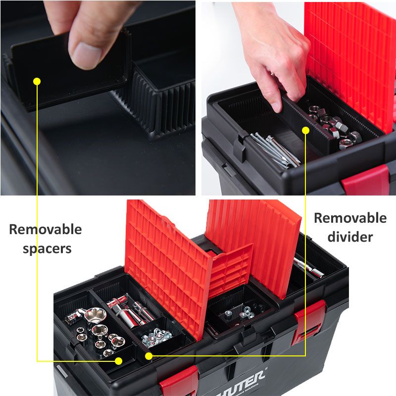 Hộp đựng đồ nghề bằng nhựa 22L Top TB 800 2