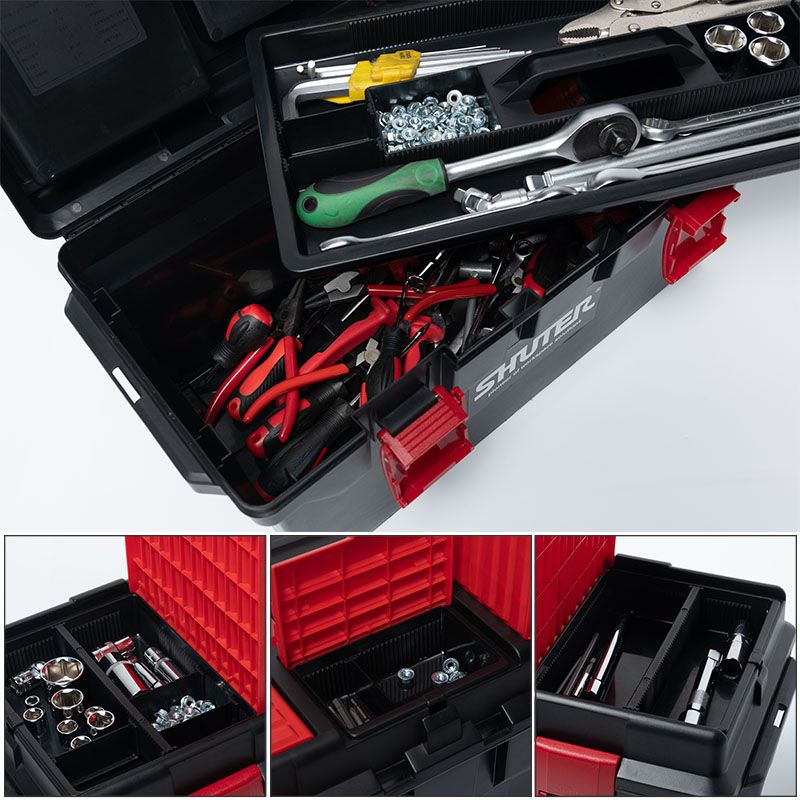 Hộp đựng đồ nghề bằng nhựa 22L Top TB 800 4