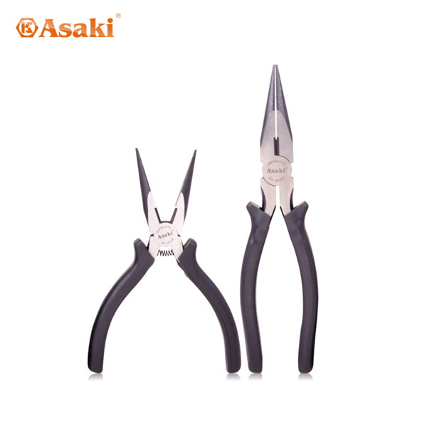 Kềm nhọn cán đen kiểu Mỹ Asaki AK 8048 1