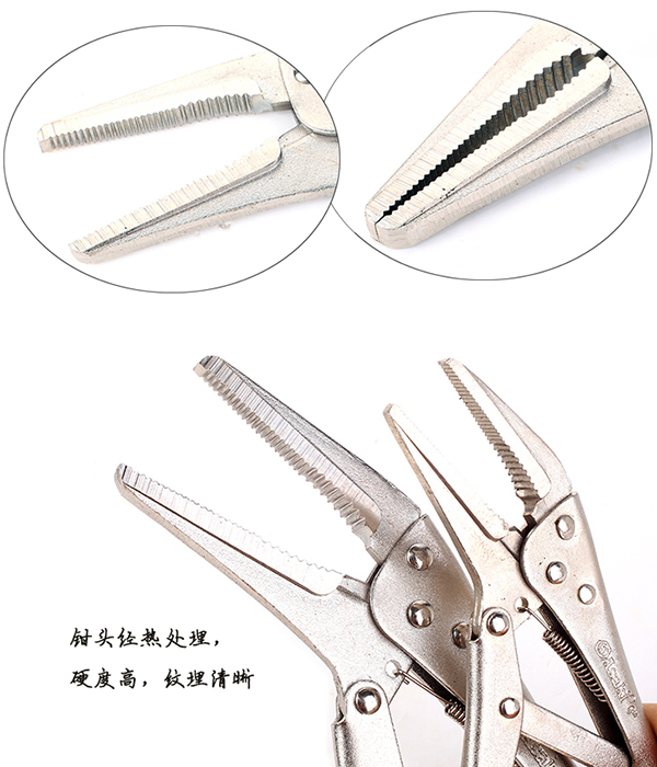 Kìm bấm chết mỏ nhọn 175mm ASAKI AK 8263 2