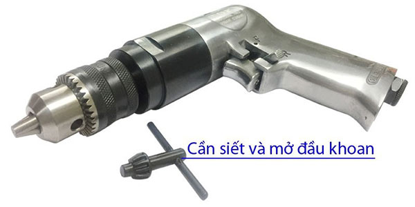 Máy khoan hơi dạng súng mũi khoan 10mm TOP PAG 402 1