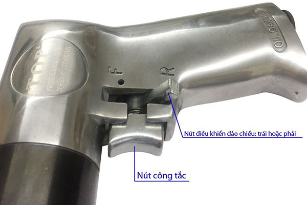 Máy khoan hơi dạng súng mũi khoan 10mm TOP PAG 402 2