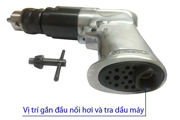 Máy khoan hơi dạng súng mũi khoan 10mm TOP PAG 402 3