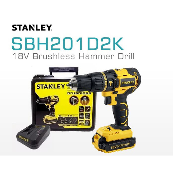 Máy khoan vặn vít động lực dùng pin 18V Stanley SBH201D2K 1