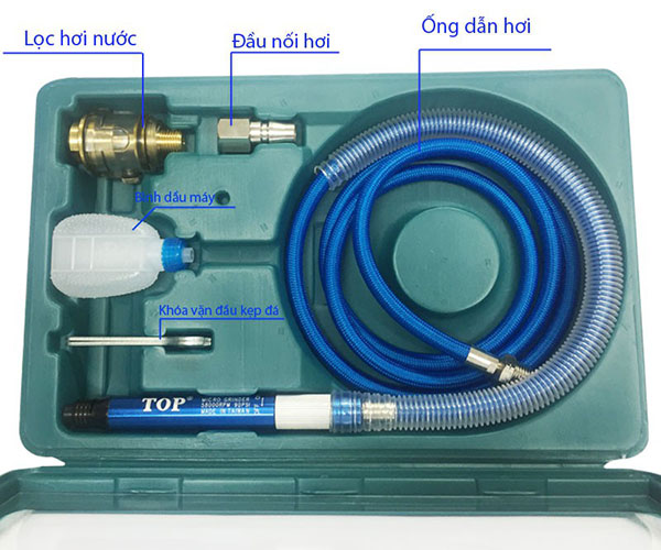 Máy mài khuôn mini khí nén dạng viết 3mm TOP PA 232K 1