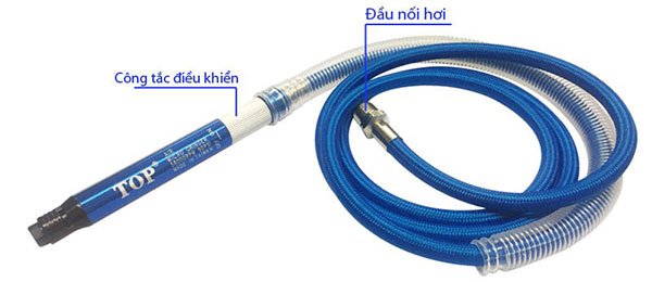 Máy mài khuôn mini khí nén dạng viết 3mm TOP PA 232K 2