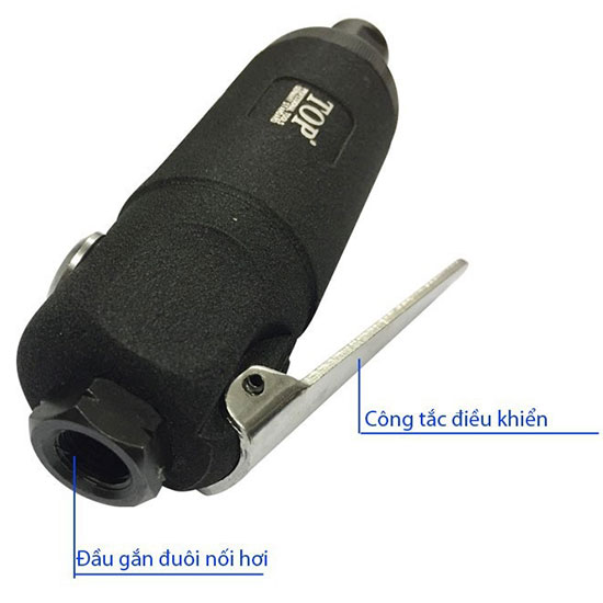 Máy mài khuôn thẳng bằng khí nén cao cấp 6mm TOP PAG 20011CH 2