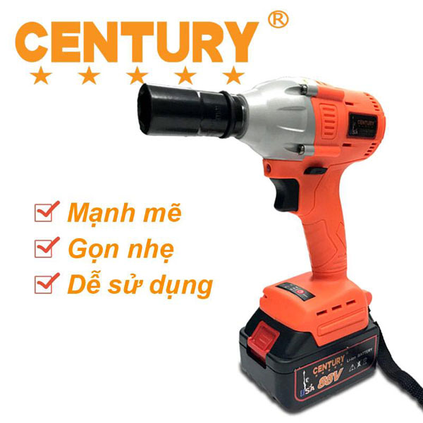 Máy siết bu lông dùng pin 88V Century HV SMT88V 3