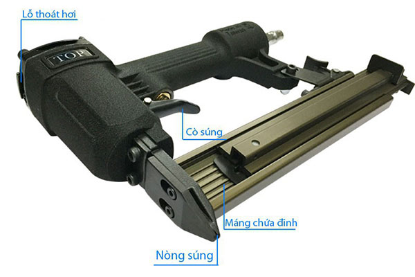 Súng bắn đinh bằng khí nén Ix30mm TOP PTM 1830 1