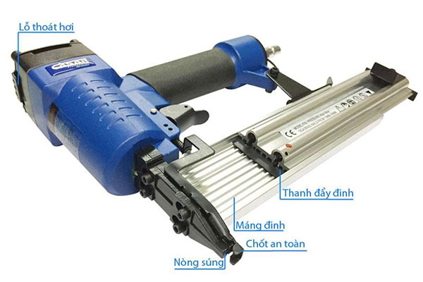 Súng bắn đinh bằng khí nén Ix50mm CASAR F50 C 2