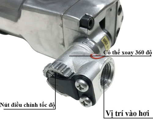 Súng mở bulong khí nén kiểu cánh bướm TOP PAW 03011