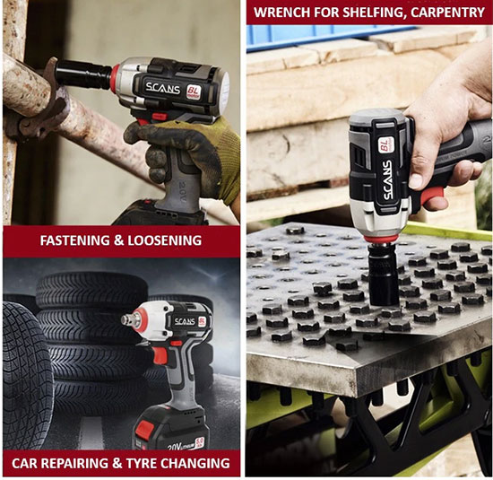 Súng mở tuýp dùng pin 20V TOP SC4180 3