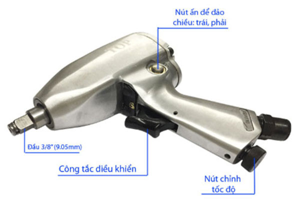 Súng vặn tuýp bằng khí nén TOP PAW 1304 1