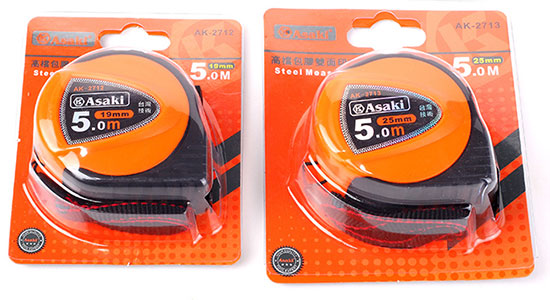 thước kéo 2 mặt cao cấp Asaki AK 2712 1