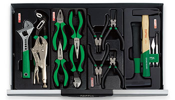 Tủ đồ nghề sửa chữa 7 ngăn 305 chi tiết Toptul GCAJ305G 4