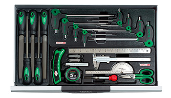 Tủ đồ nghề sửa chữa 7 ngăn 305 chi tiết Toptul GCAJ305G 5