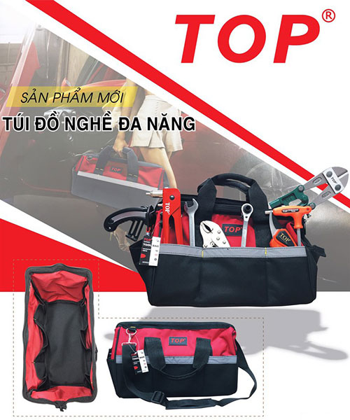 Túi đồ nghề đa năng 14 ngăn TOP LU TUIDN 2