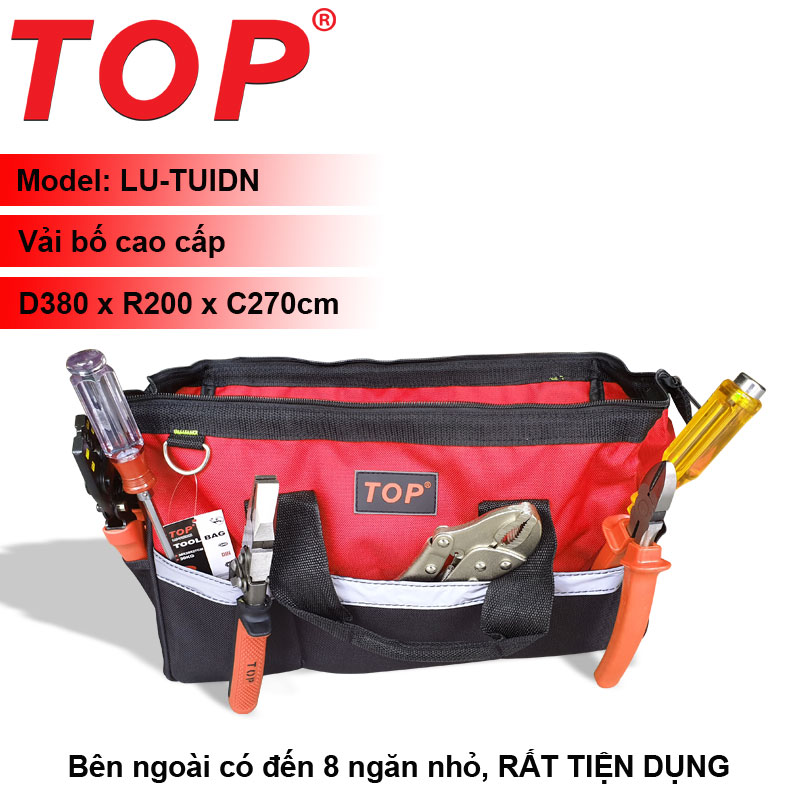 Túi đồ nghề đa năng 14 ngăn TOP LU TUIDN 3