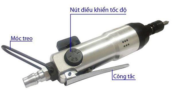 Tuốc nơ vít chạy bằng khí nén TOP PAA 30001Q 2
