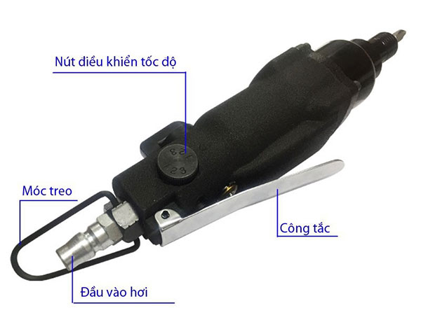 Tuốc nơ vít chạy bằng khí nén TOP PAA 30011 1