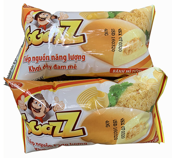 Bánh mì tươi nhân chà bông TOGAZZ