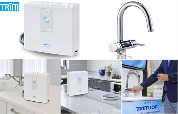 Máy lọc nước điện giải ion kiềm giàu Hydro TRIM ION HYPER