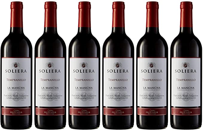 Rượu Vang Tây Ban Nha Soliera La Mancha Tempranillo 750ml