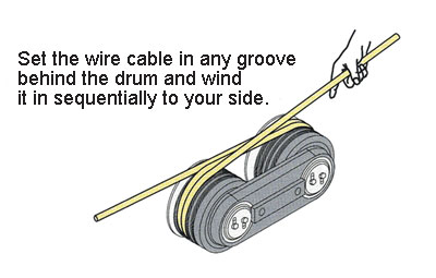 Cách lắp cáp cho tời điện Maxpull EME 1