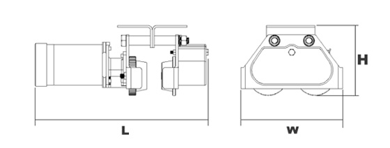 Con chạy điện 2000kg DU 102C 1