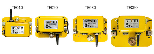 Con chạy điện 5 tấn PAWELL TE050 1