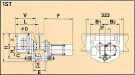 Kích thước con chạy điện Hitachi 1ST