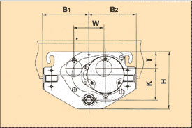 Kích thước con chạy điện Hitachi ET serie 1