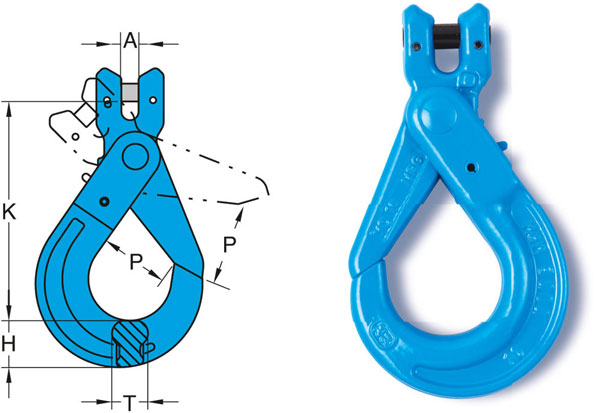 Móc cẩu mắt xích tự khóa YOKE X 026 1
