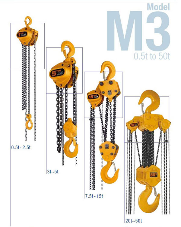 Pa lăng xích kéo tay KITO CB 3