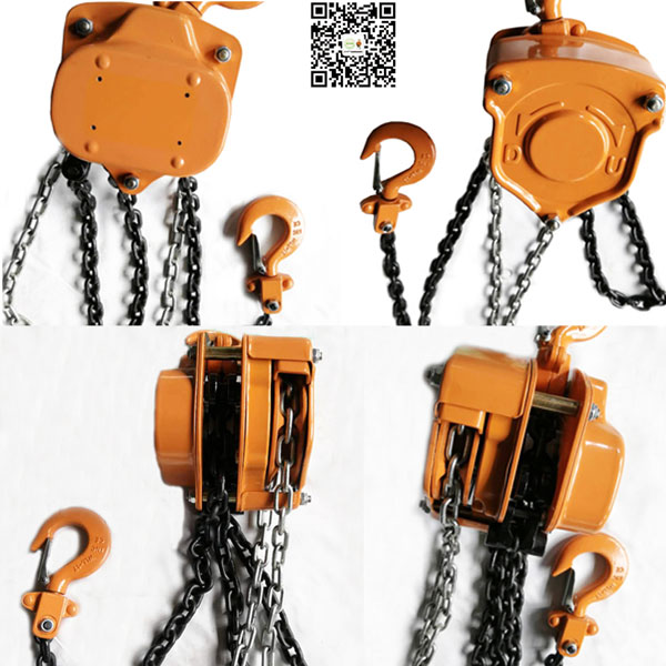 Pa lăng xích kéo tay tải trọng nâng 1 tấn Kawasaki VC 1 2