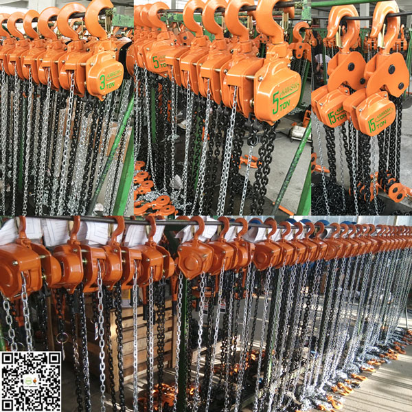 Pa lăng xích kéo tay tải trọng nâng 1 tấn Kawasaki VC 1 4