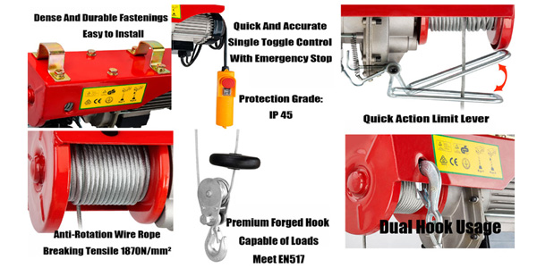 Palăng cáp điện PA