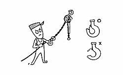 Palăng xích lắc tay Kukdong LB 90A 4