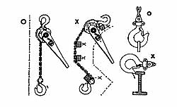 Palăng xích lắc tay Kukdong LB 90A 5