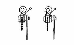 Palăng xích lắc tay Kukdong LB 90A 9