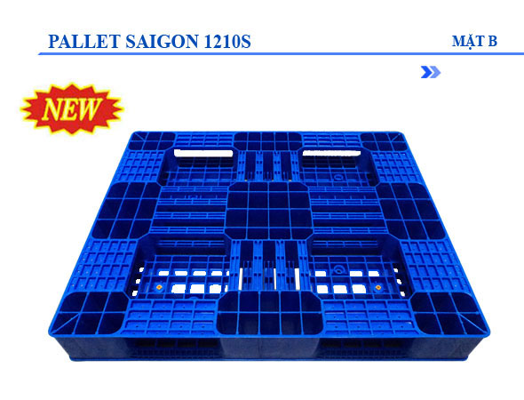 Pallet nhựa dùng kê hàng hóa SG 1210S 1
