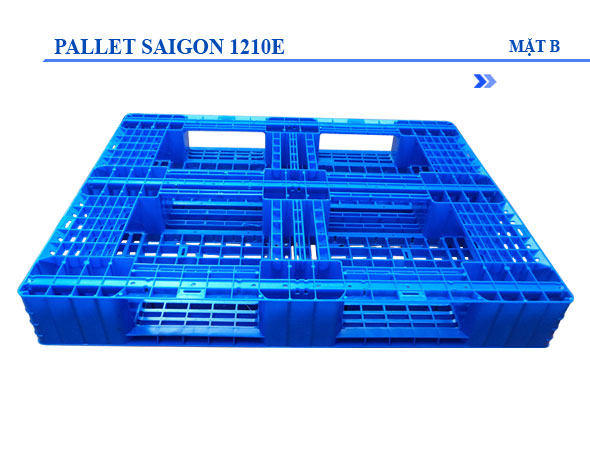 Pallet nhựa dùng kê hàng hóa SG P1210E 1