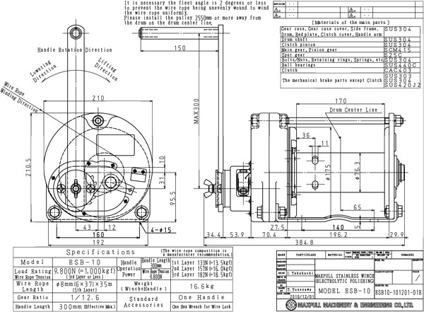 toi cap quay tay inox maxpull 1000 kg esb 10 1
