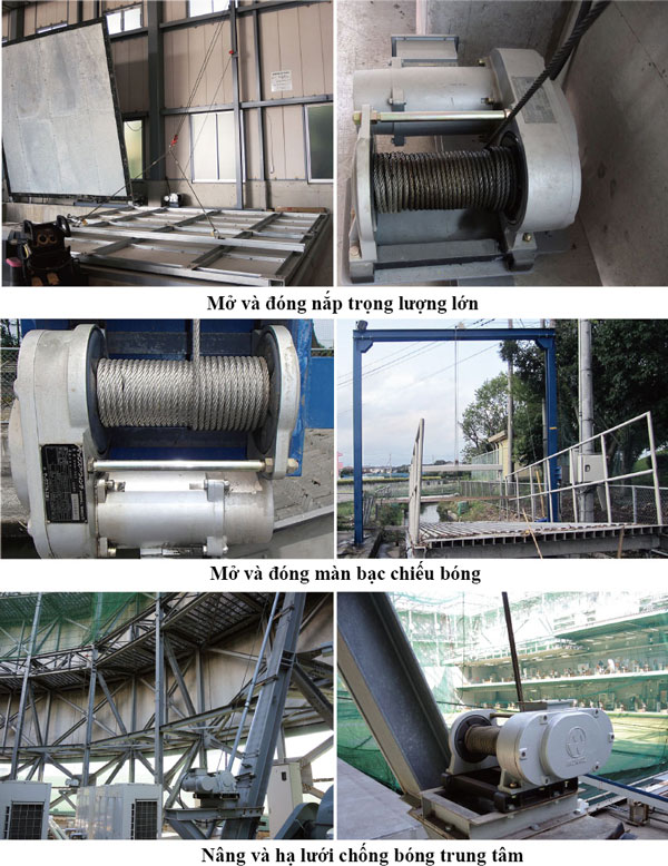 Ứng dụng của tời điện Maxpull BMW